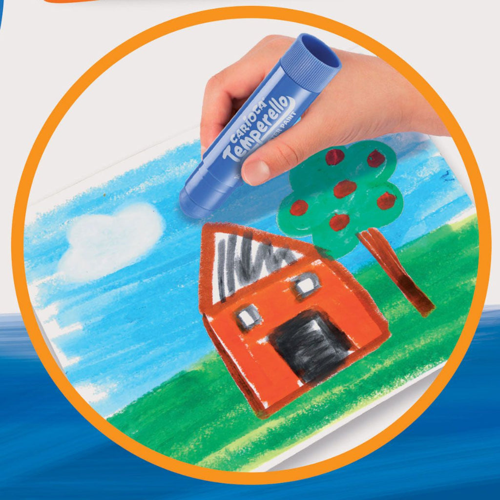 Temperni boi stik Carioca - Uchenicheski posobiq i art materiali