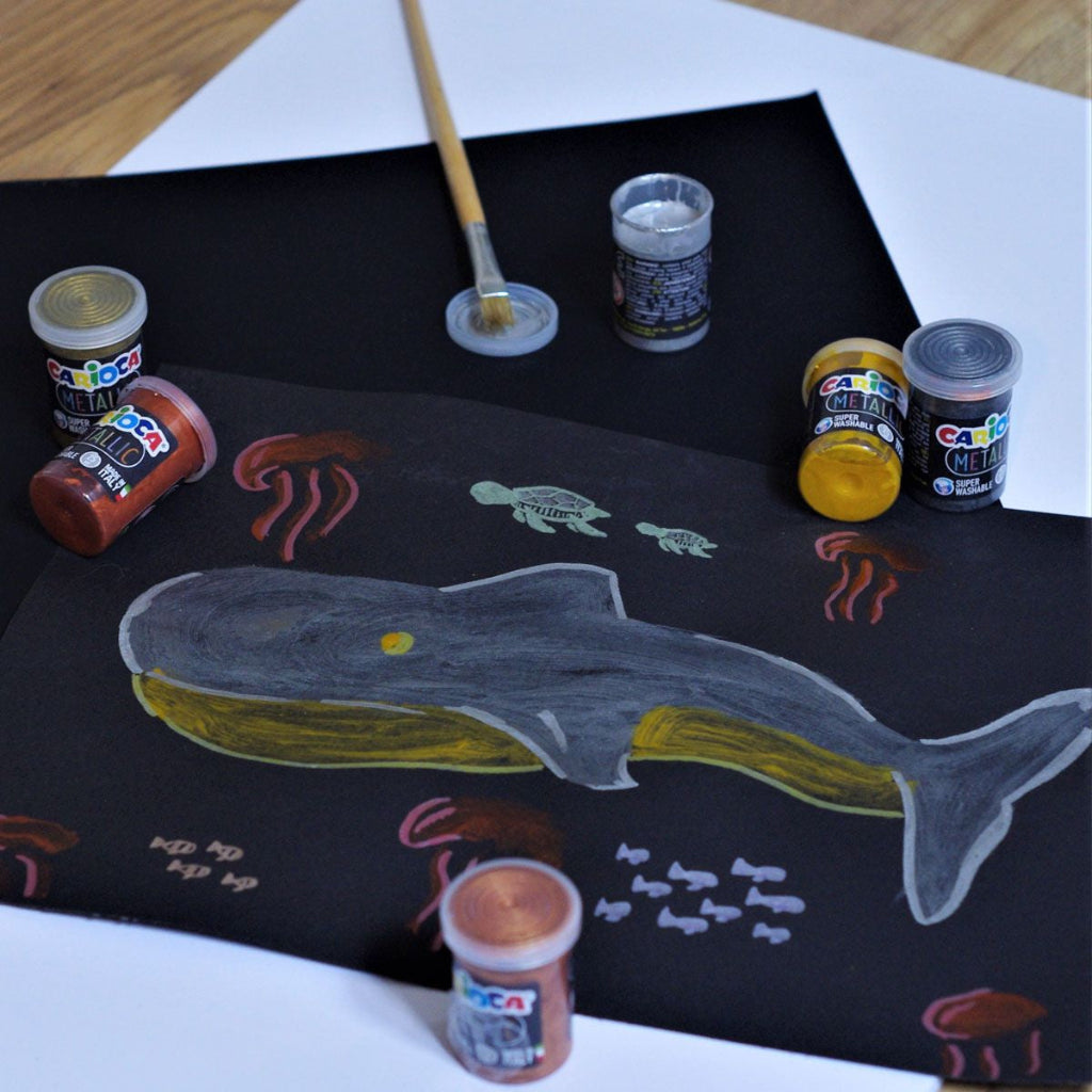 Темперни бои металик - Ученически пособия и арт материали