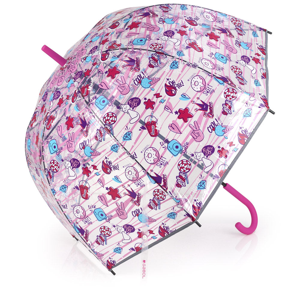 Прав чадър Gabol Sticker