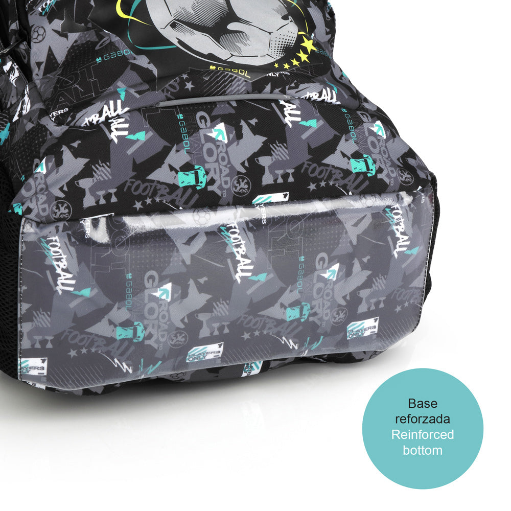 Черна раница за училище Gabol