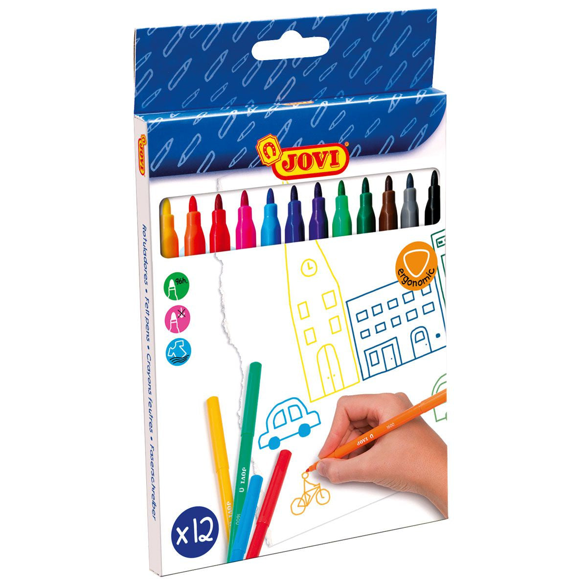 Флумастери - канцеларски материали и ученически пособия