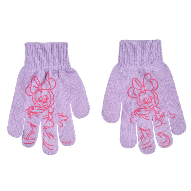 Детски ръкавици Мини Маус Minnie Mouse Disney - Зимни аксесоари ръкавици шалове шапки
