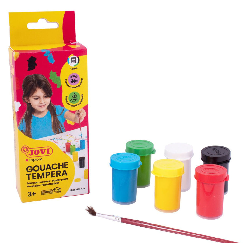 Темперни бои в бурканче - Ученически пособия и консумативи