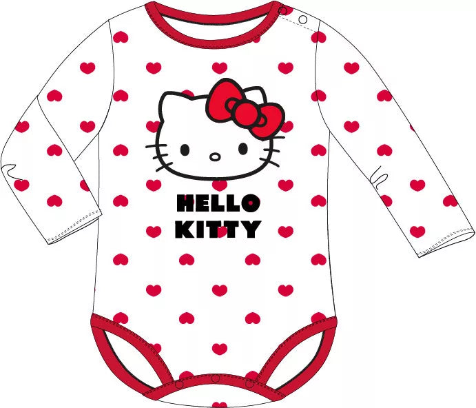 bodi za bebe s dalag rakav hello kitty