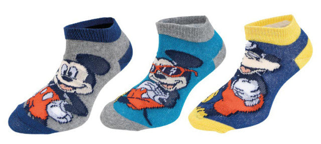 Дисни Мики детско no-show Чорапи, 27/30