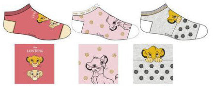 Дисни Цар Лъв Деца Low Cut Чорапи, 23/26