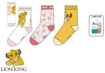 Дисни Цар Лъв детски Чорапи, 27/30