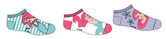 Дисни Принцеса Ariel детски ankle Чорапи, 31/34