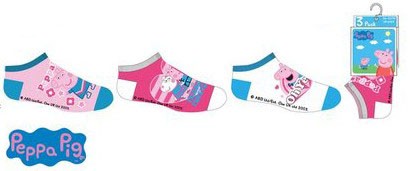 Пепа Пиг детски no-show Чорапи, 31/34
