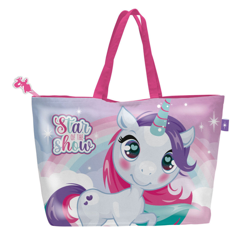 Еднорог Sparkle beach bag 48 см