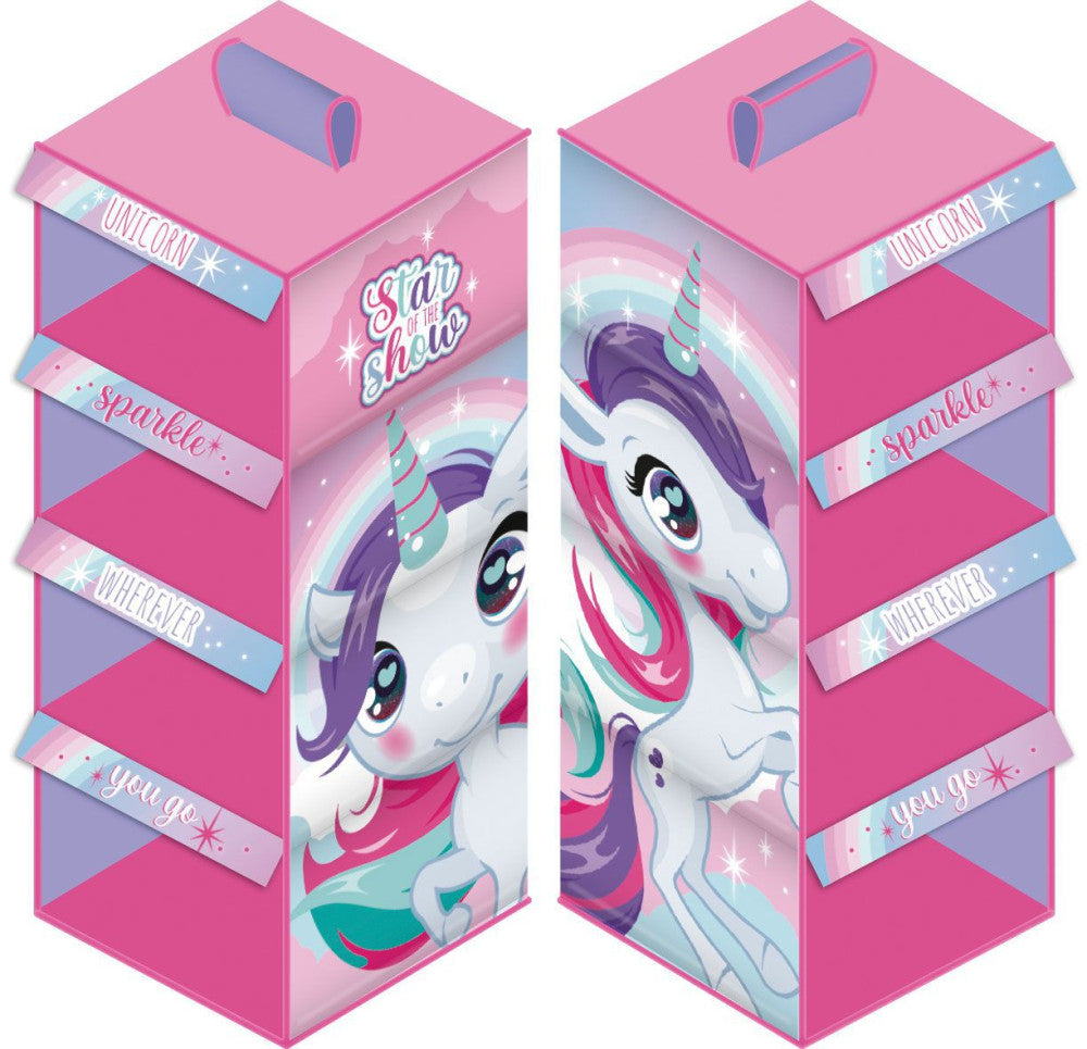 Еднорог Sparkle Hanging Cloкомплект Organizer 4-piece