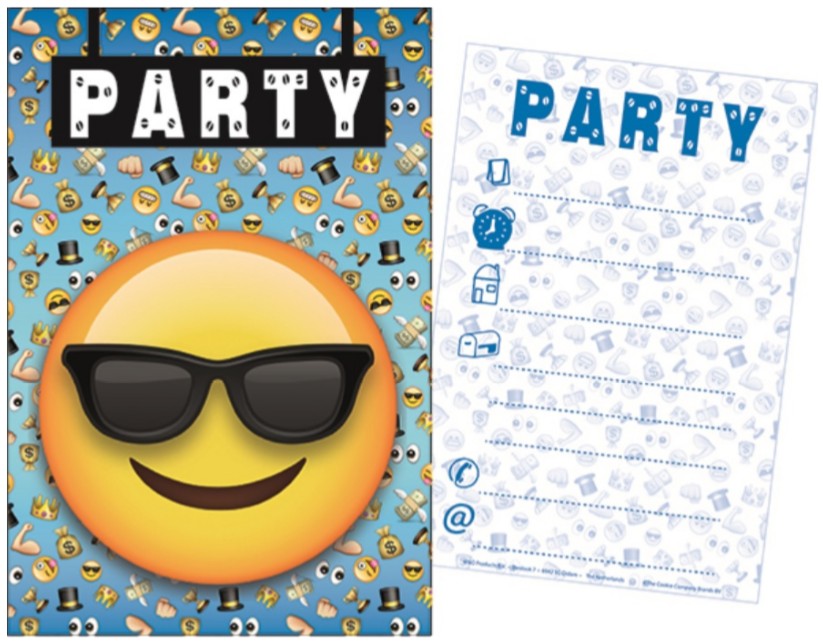 Еможи Парти Invitation