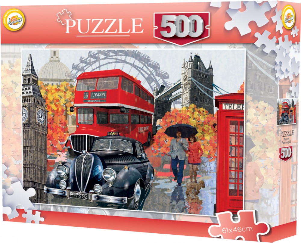 Cities (London) 500-части puzzle
