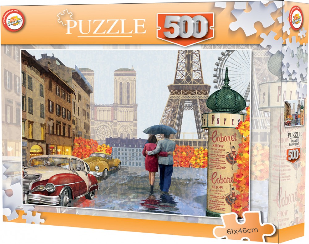 Cities (Paris) 500-части puzzle