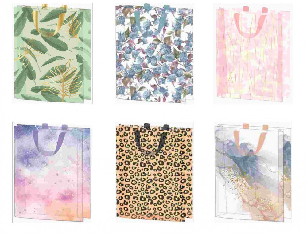 Цвят Colorful patterned подаръчна торбичка 20x15x8 см