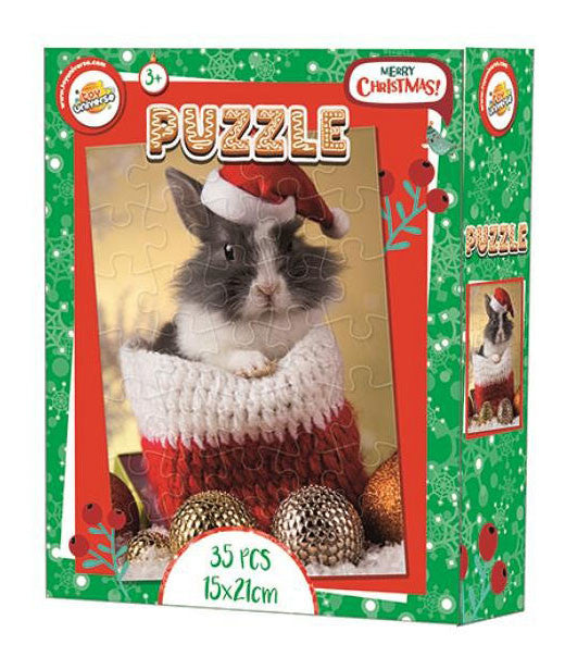 Коледа i, Bunny Мини Пъзел 35 части