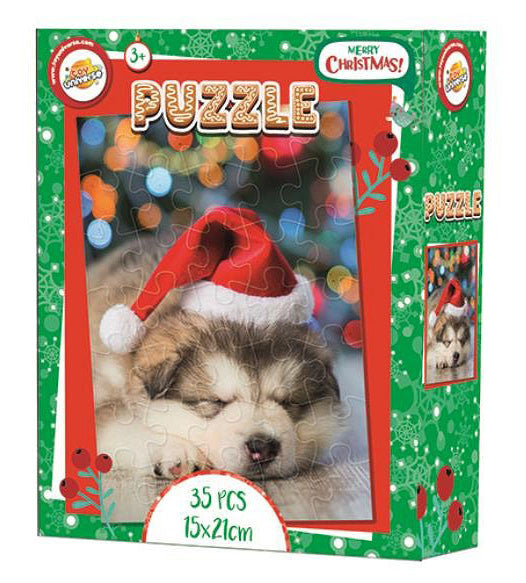 Коледа i, Husky Мини Пъзел 35 части
