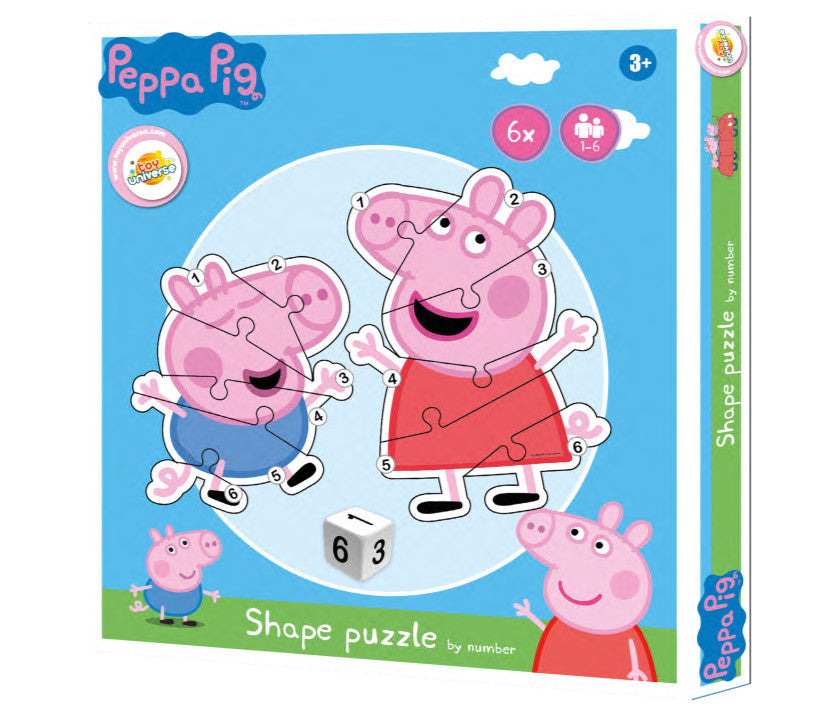 Пепа Пиг & George shape Пъзел game