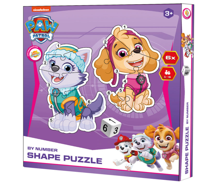 Пес патрул Girls shape Пъзел game