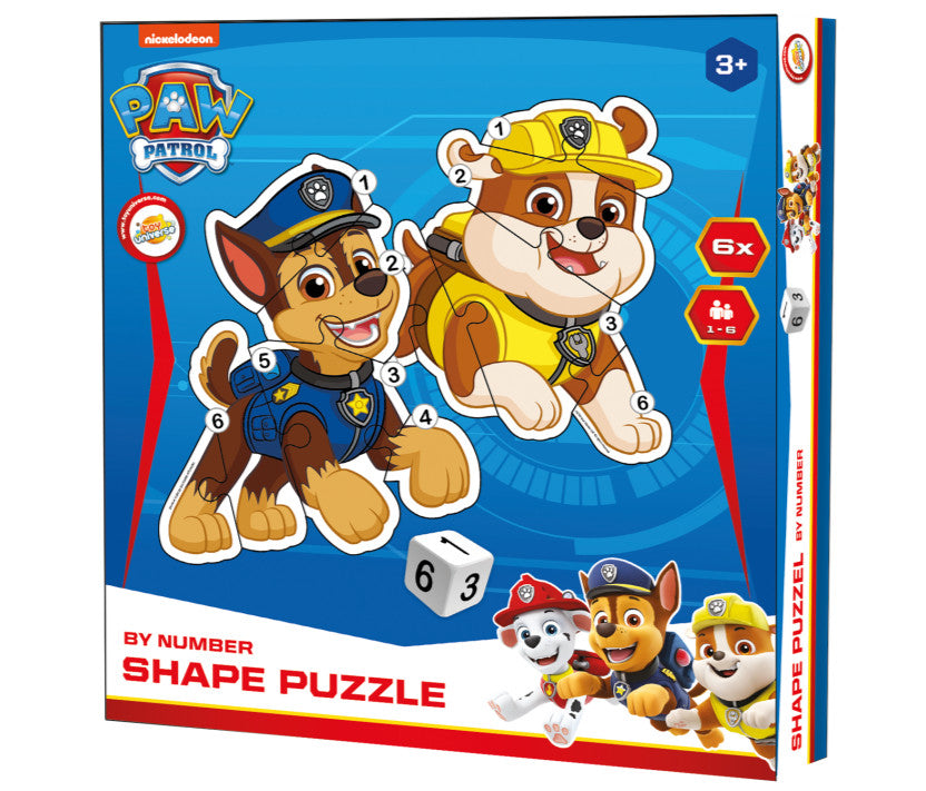 Пес патрул Guys Shape Пъзел Game