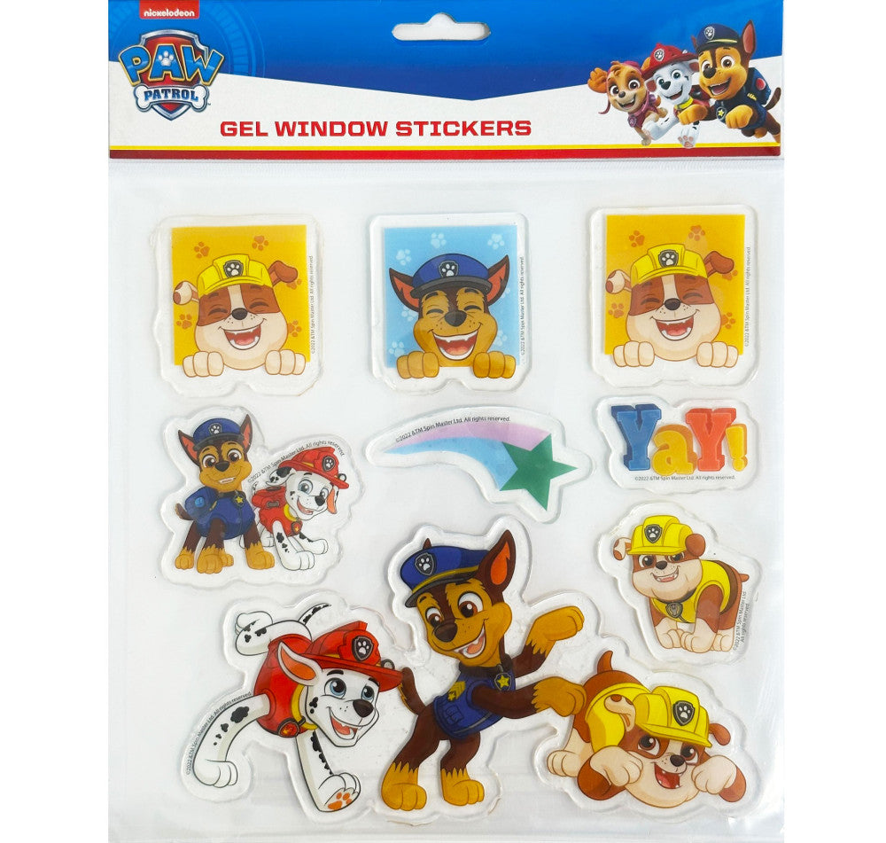 Пес патрул Звезда Gel Window Sticker комплект