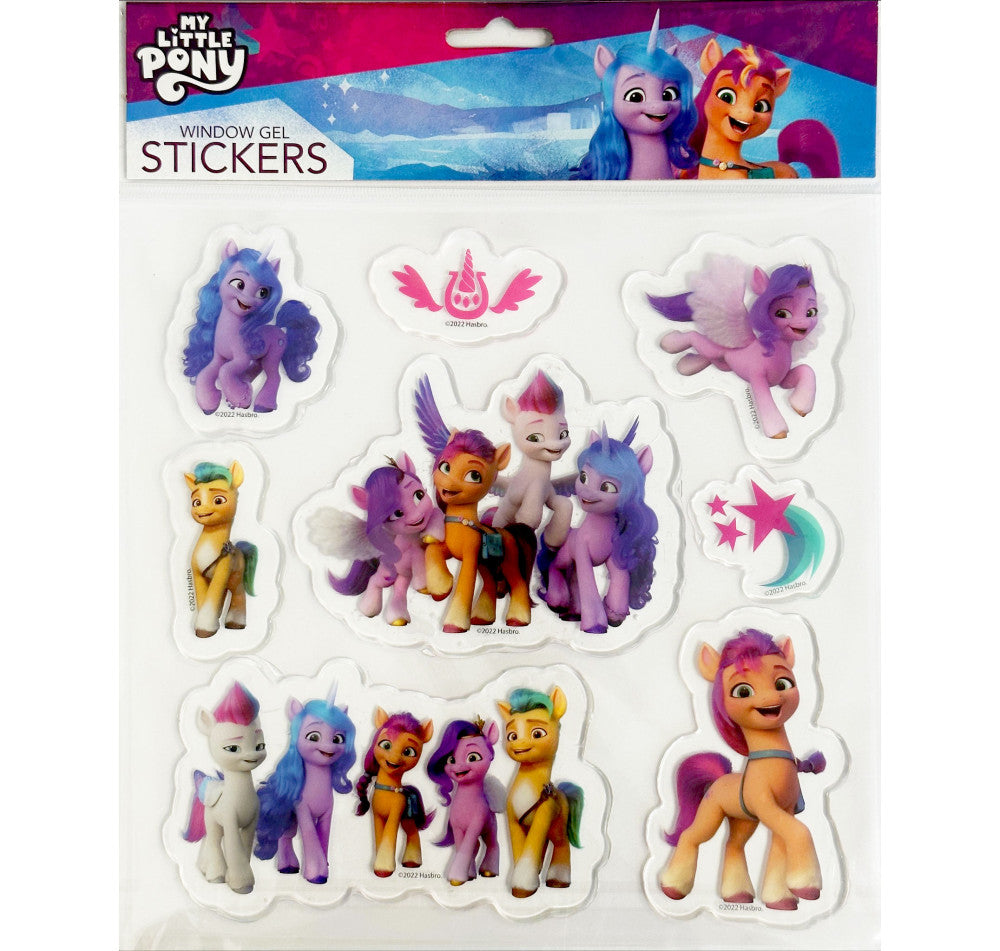 Моето малко Пони gel window sticker комплект