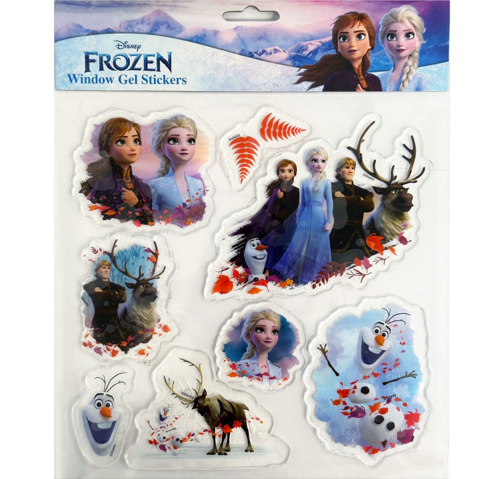 Дисни Замръзналото Кралство gel window sticker комплект