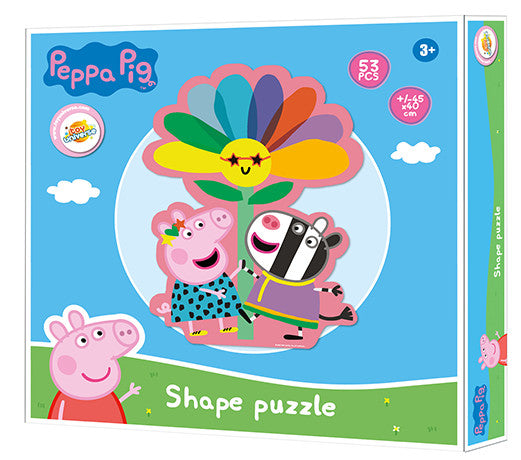 Пепа Пиг Цвете Shape Puzzle, 53 части