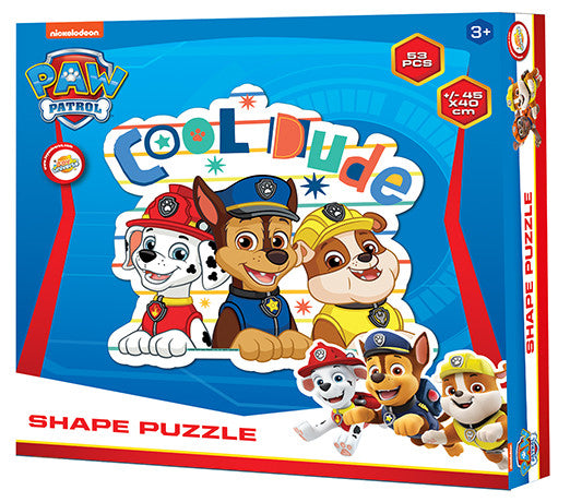 Пес патрул Cool Dude 53-части shape puzzle