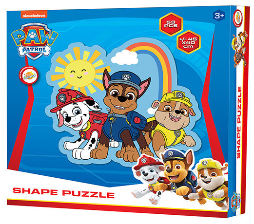 Пес патрул Слънце shape Пъзел 53 части