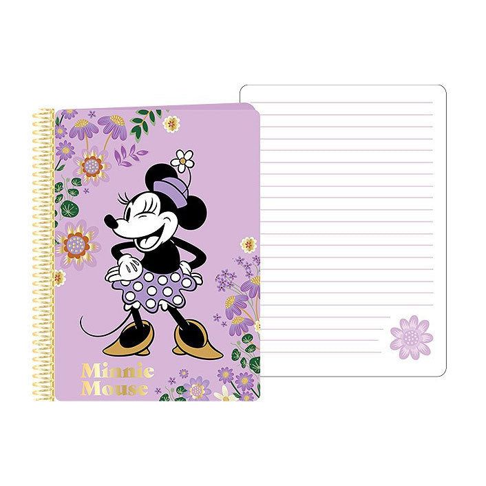 Дисни Мини Purple spiral Notebook A5