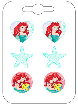 Дисни Принцеса Ariel earring комплект 3 pairs