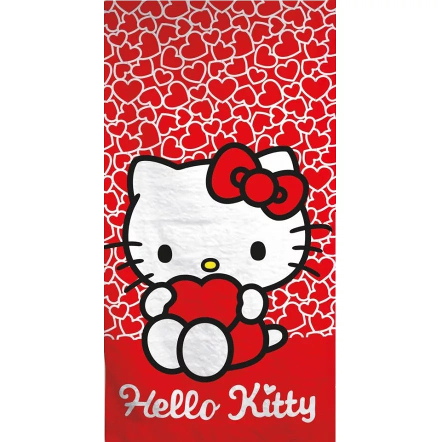 plajna karpa havliq hello kitty