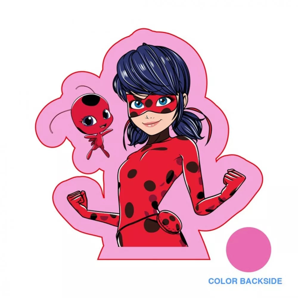 Декоративна възглавница Калинката и Черния котарак Miraculous Ladybug- Аксесоари за детска стая