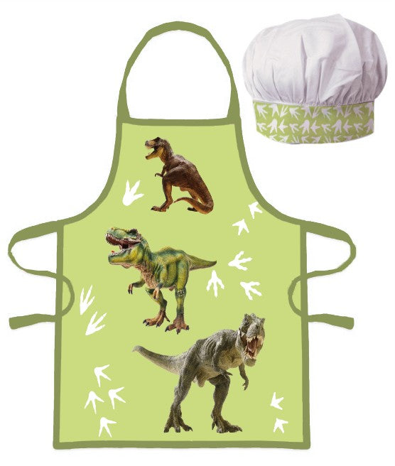 Динозавър T-Rex детски apron комплект от две части