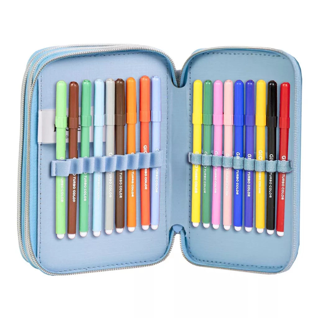 Komplekt Neseser za uchilishte s prinadlejnosti Frozen Zamraznaloto Kralstvo