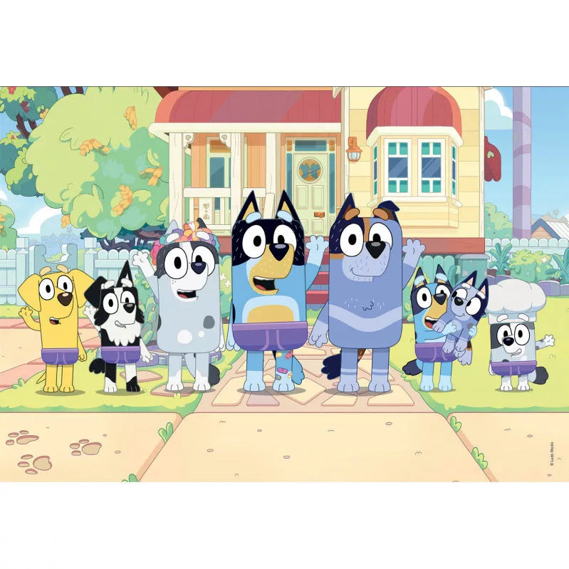 puzzle bluey