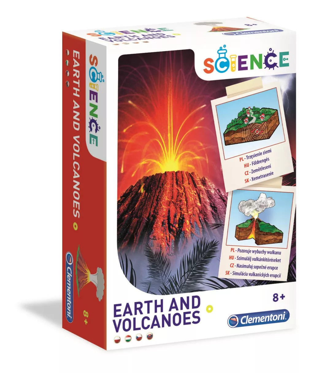 Научен комплект Земята и Вулканите Clementoni - Образоателни игри и наука