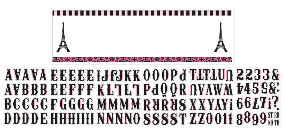 Cities A Day In Paris Гигант wall декорация 165 см