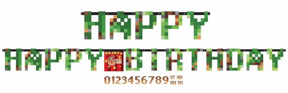 Парти Boom TNT Честит Рожден ден Гигант Sign 320 см