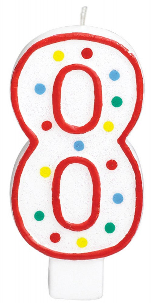 Цвят Polka Dot Cake Candle, Номер Candle 8