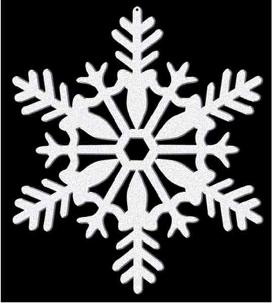 Коледа Snowflake Hanging декорация, комплект от 4