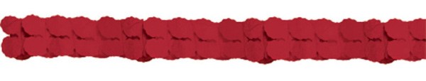 Цвят Apple Red, Red Paper Garland 365 см