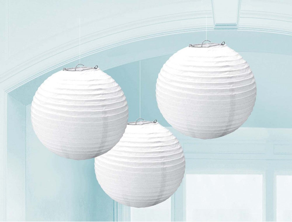 Цвят White, 3-части бял lantern комплект 20.4 см
