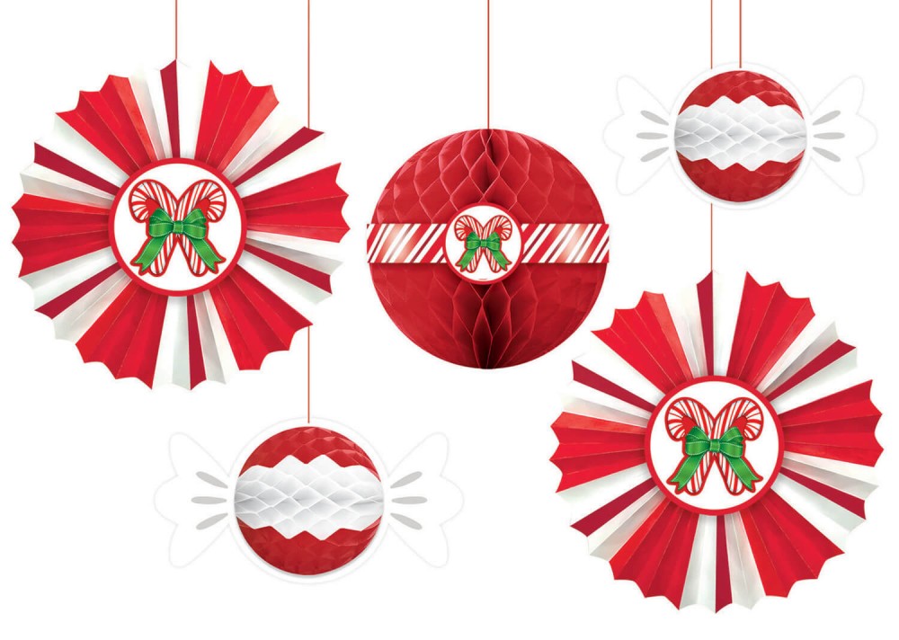 Коледа i Hanging декорация комплект от 5