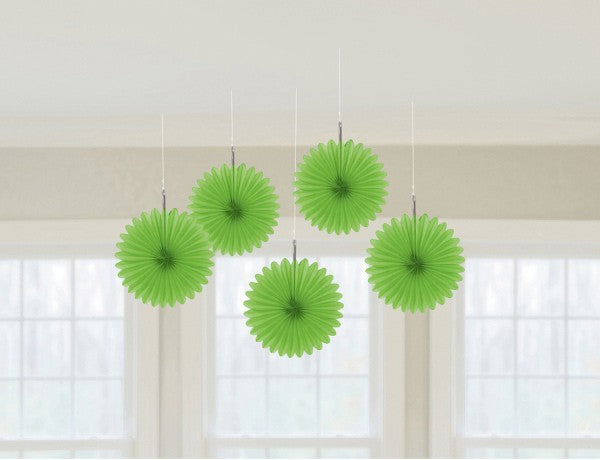 Цвят Kiwi, Green Мини hanging декорация 5-части комплект