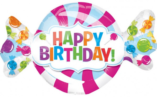 Честит Рожден ден Честит Рожден ден фолио балон 101 см