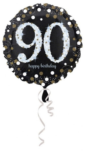 Честит Рожден ден Честит Рожден ден 90 G фолио балон 45 см