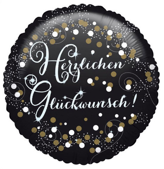 Celebrate Herzlichen Gl??ckwunsch G Фолиев балон 45 см