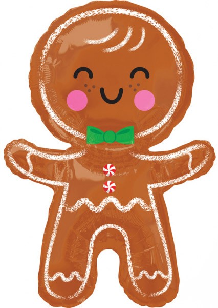 Happy Gingerbread Man Happy Gingerbread Man, фолио балон 78 см